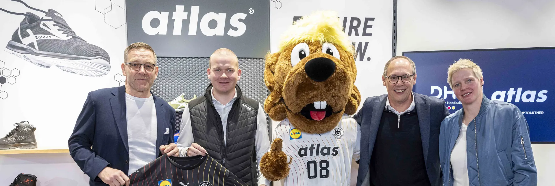 Neuer DHB-Hauptpartner Atlas