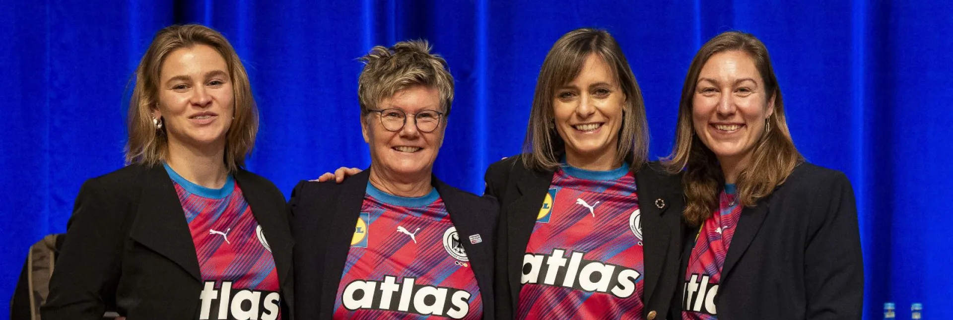Die Frauen im DHB-Präsidium: Josefine Gorka, Heidrun Gassan, Jennifer Kettemann und Dr. Verena Svensson. - Foto: Kenny Beele