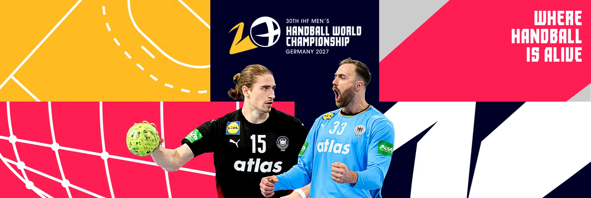 Der Header zur Männer-WM 2027